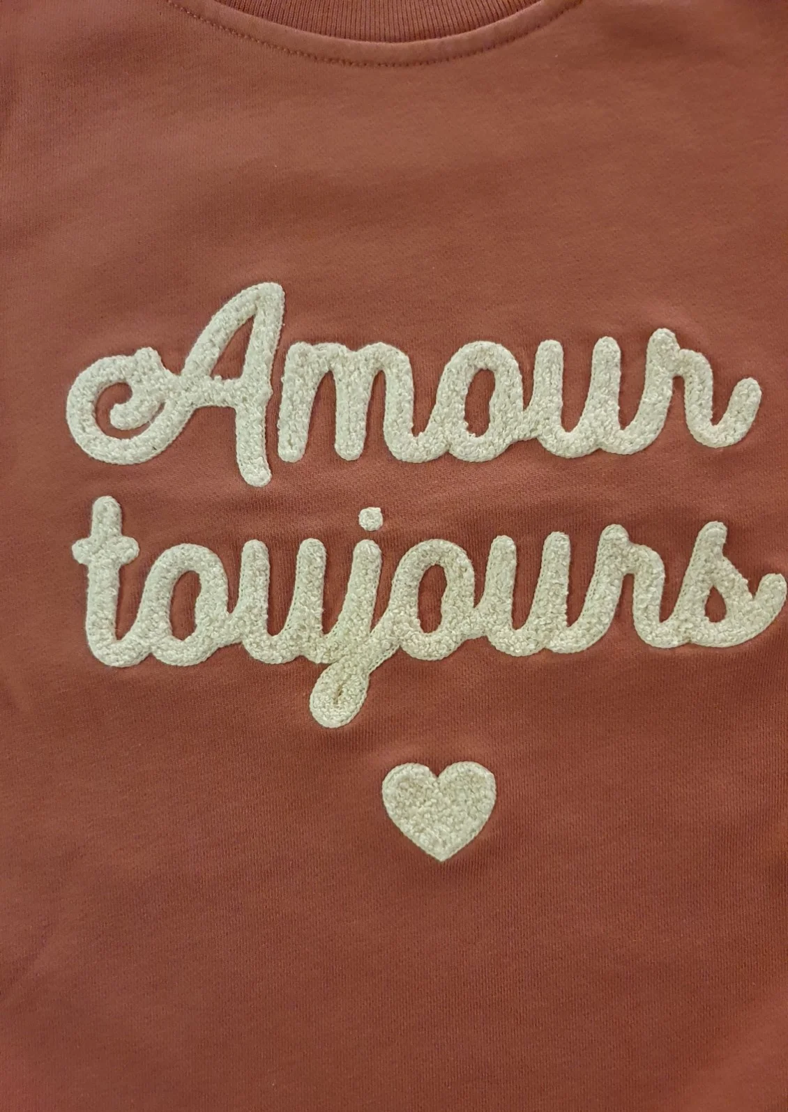 broderie bouclette amour toujours