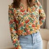 Blouse allaitement Mother Flower atelier belette