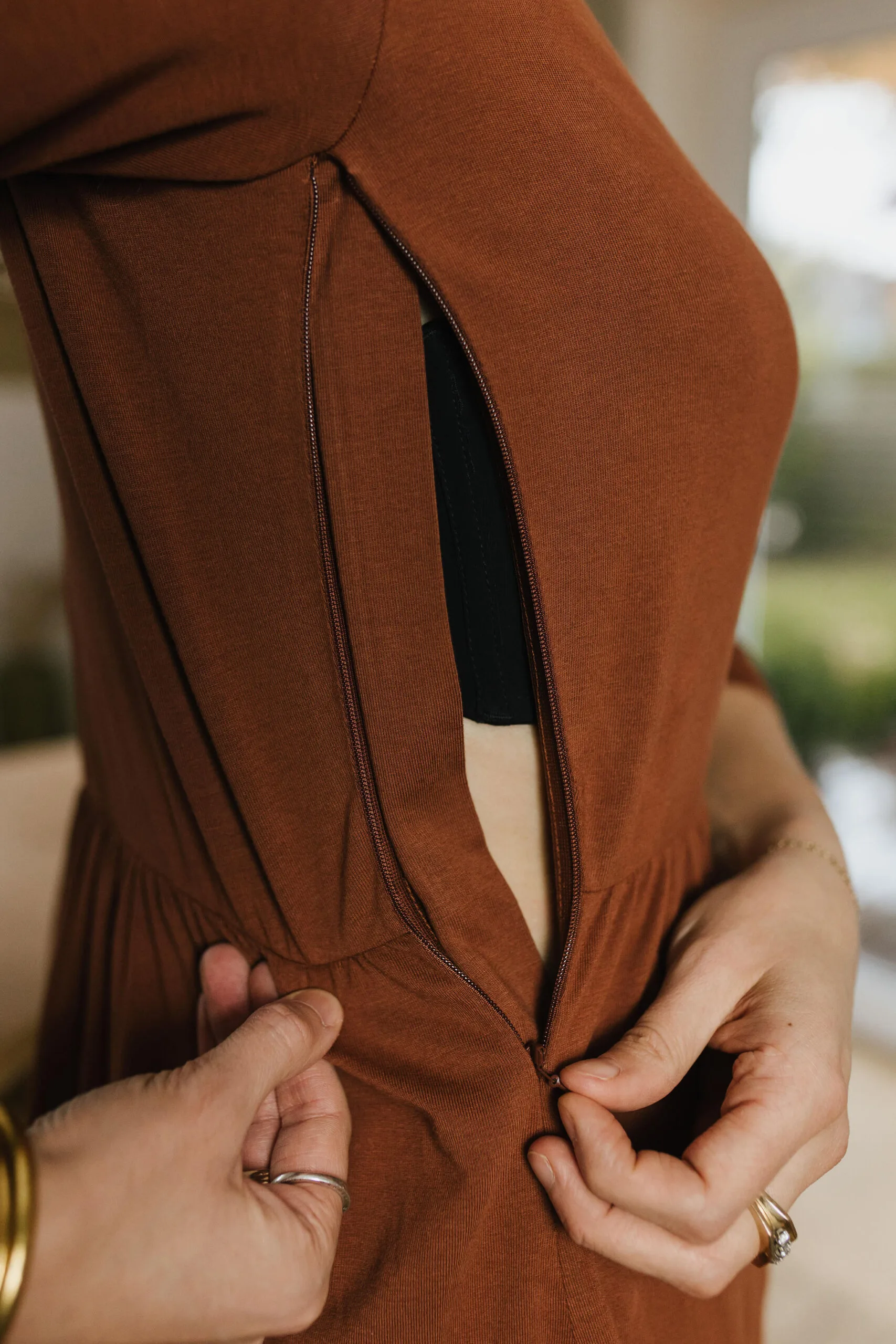 robe allaitement dulce de leche atelier belette
