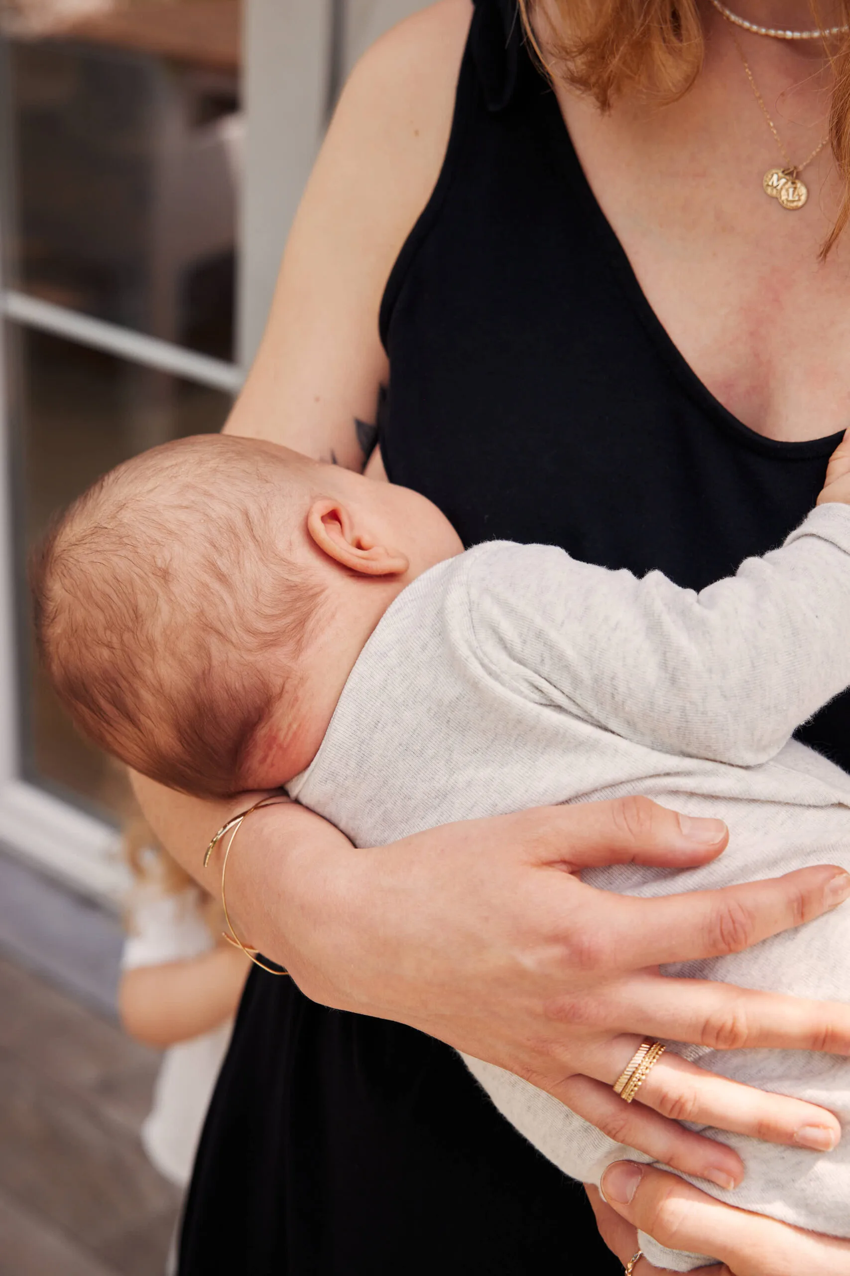 robe allaitement longue noire summertime atelier belette