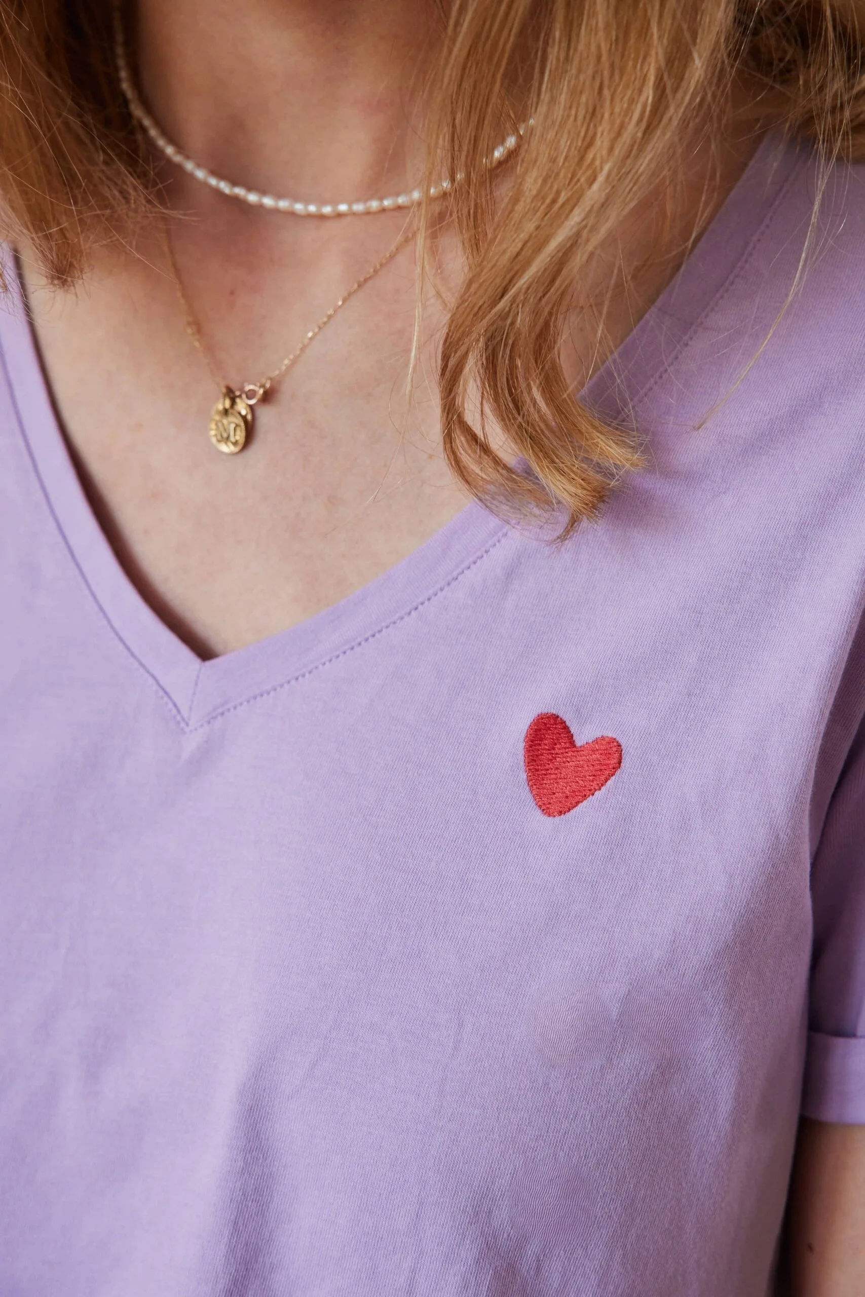 t shirt allaitement lilas sweet lavender atelier belette
