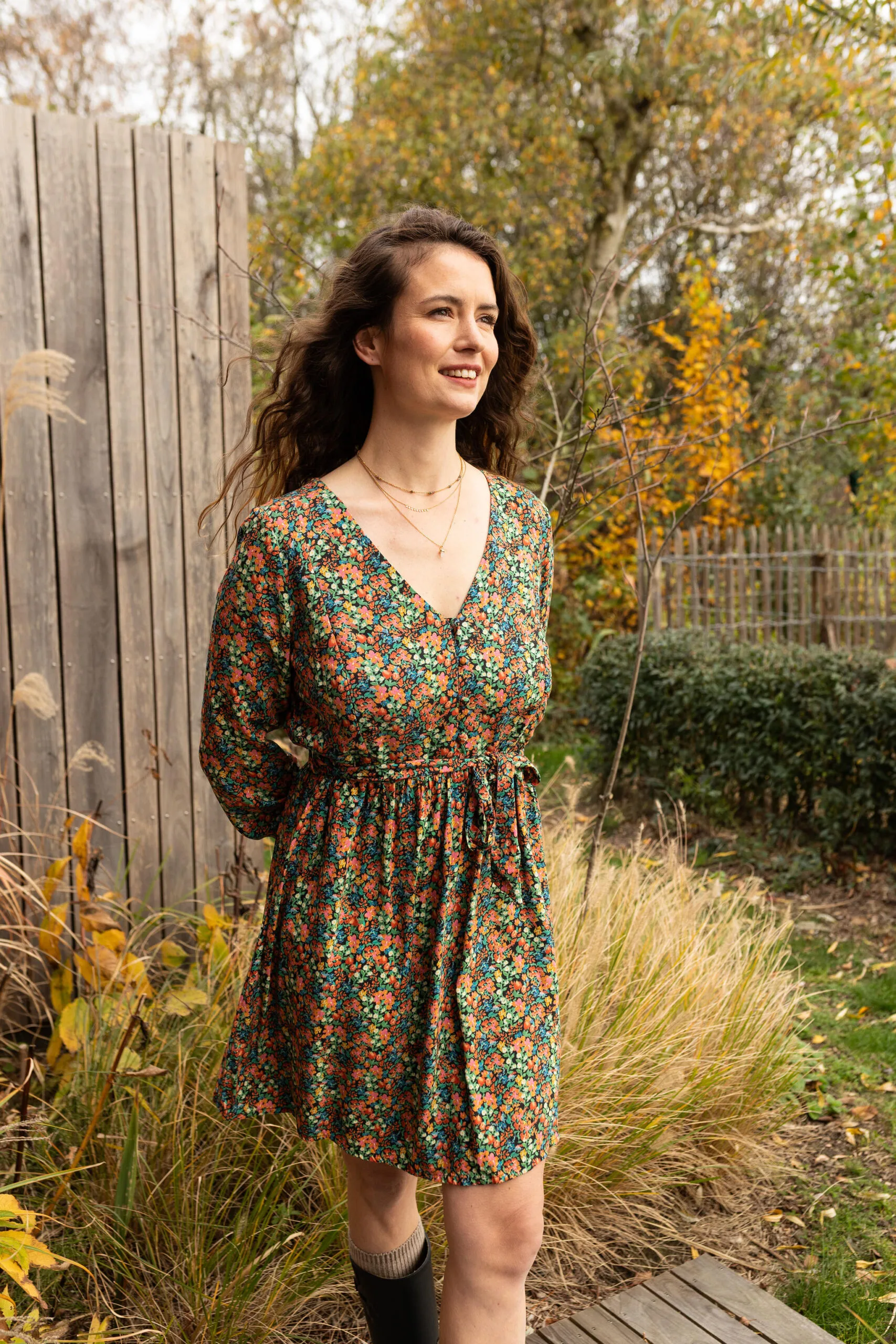 robe d'allaitement winter garden atelier belette