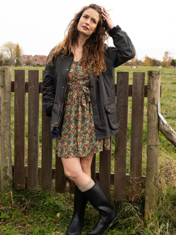 robe d'allaitement winter garden atelier belette