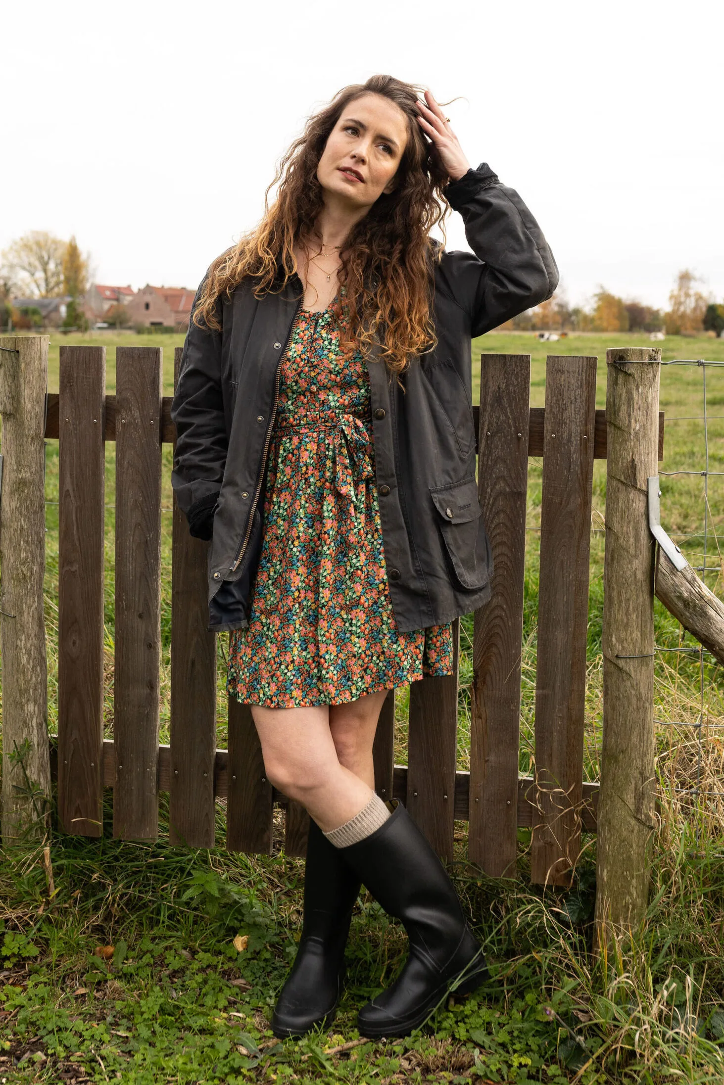 robe d'allaitement winter garden atelier belette