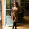 robe allaitement leopard atelier belette born to be wild
