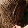 robe allaitement leopard atelier belette born to be wild