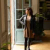 robe allaitement leopard atelier belette born to be wild
