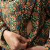 Blouse d'allaitement fleurie moonlight flowers atelier belette