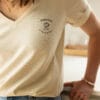 Tee shirt allaitement beige cold coffee club atelier belette