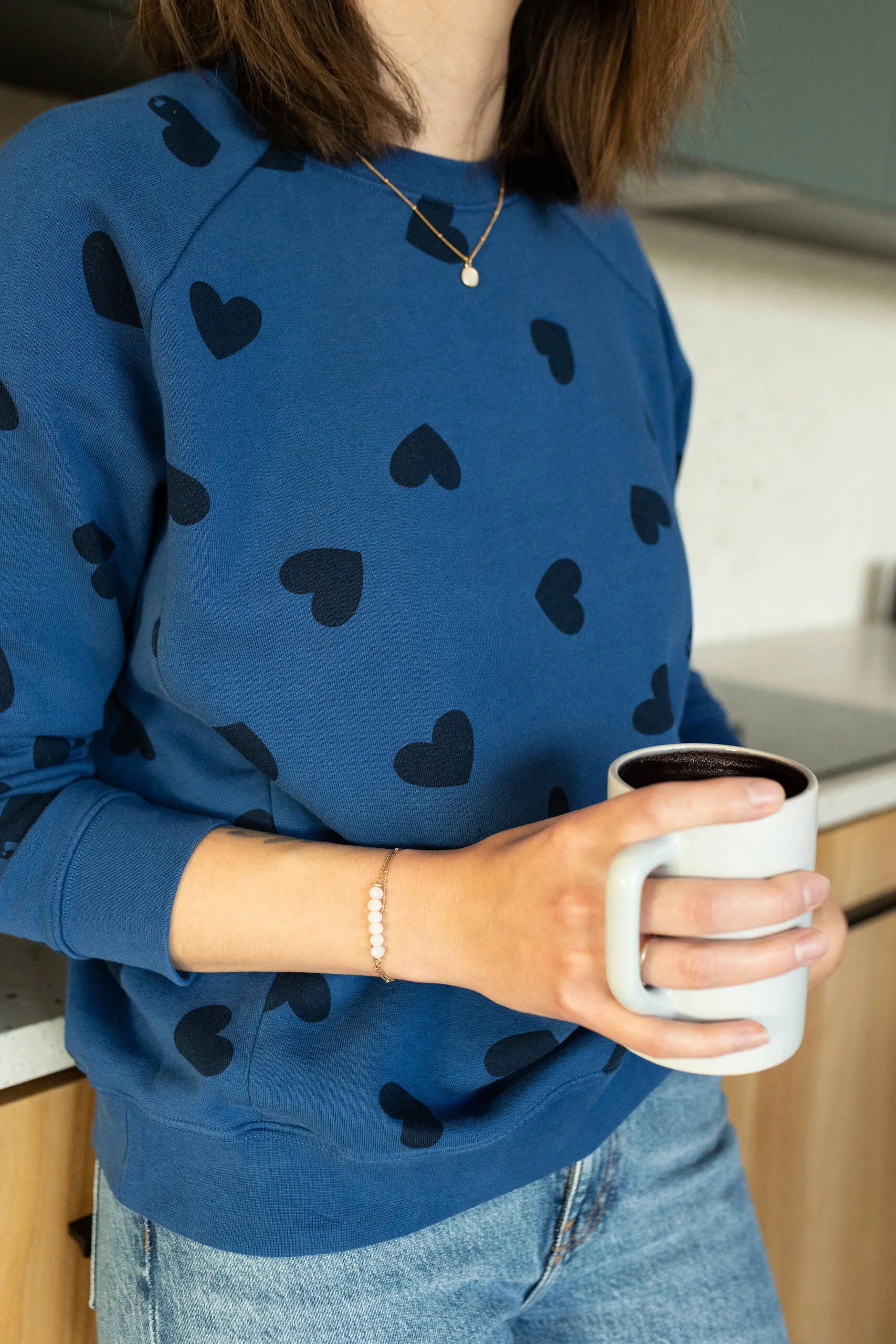 sweat d'allaitement blue valentine atelier belette