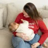 sweat d'allaitement red love atelier belette amour toujours