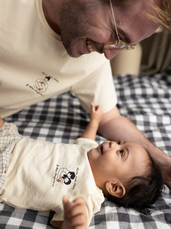Tee shirt collab famille Atelier Belette Maude Manivert