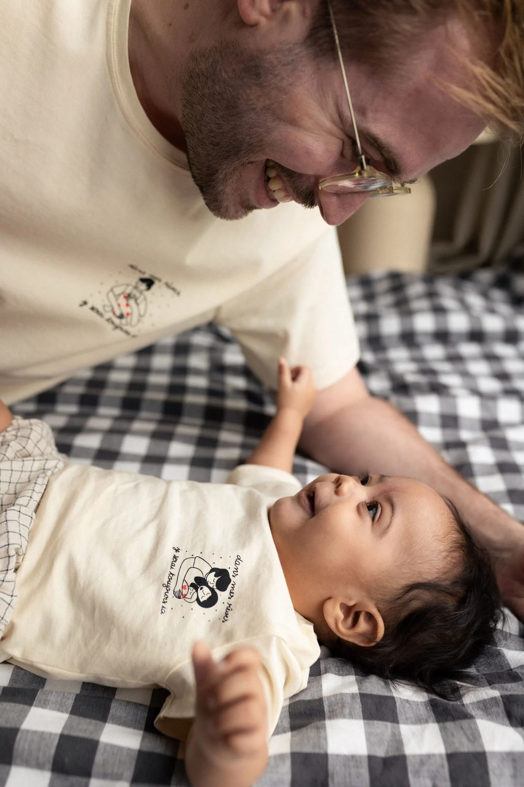 Tee shirt collab famille Atelier Belette Maude Manivert