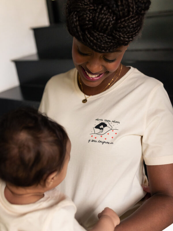 Tee shirt collab famille Atelier Belette Maude Manivert