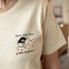 Tee shirt allaitement collab famille Atelier Belette Maude Manivert