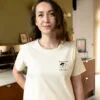 Tee shirt allaitement collab famille Atelier Belette Maude Manivert