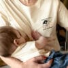 Tee shirt allaitement collab famille Atelier Belette Maude Manivert