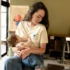 Tee shirt allaitement collab famille Atelier Belette Maude Manivert