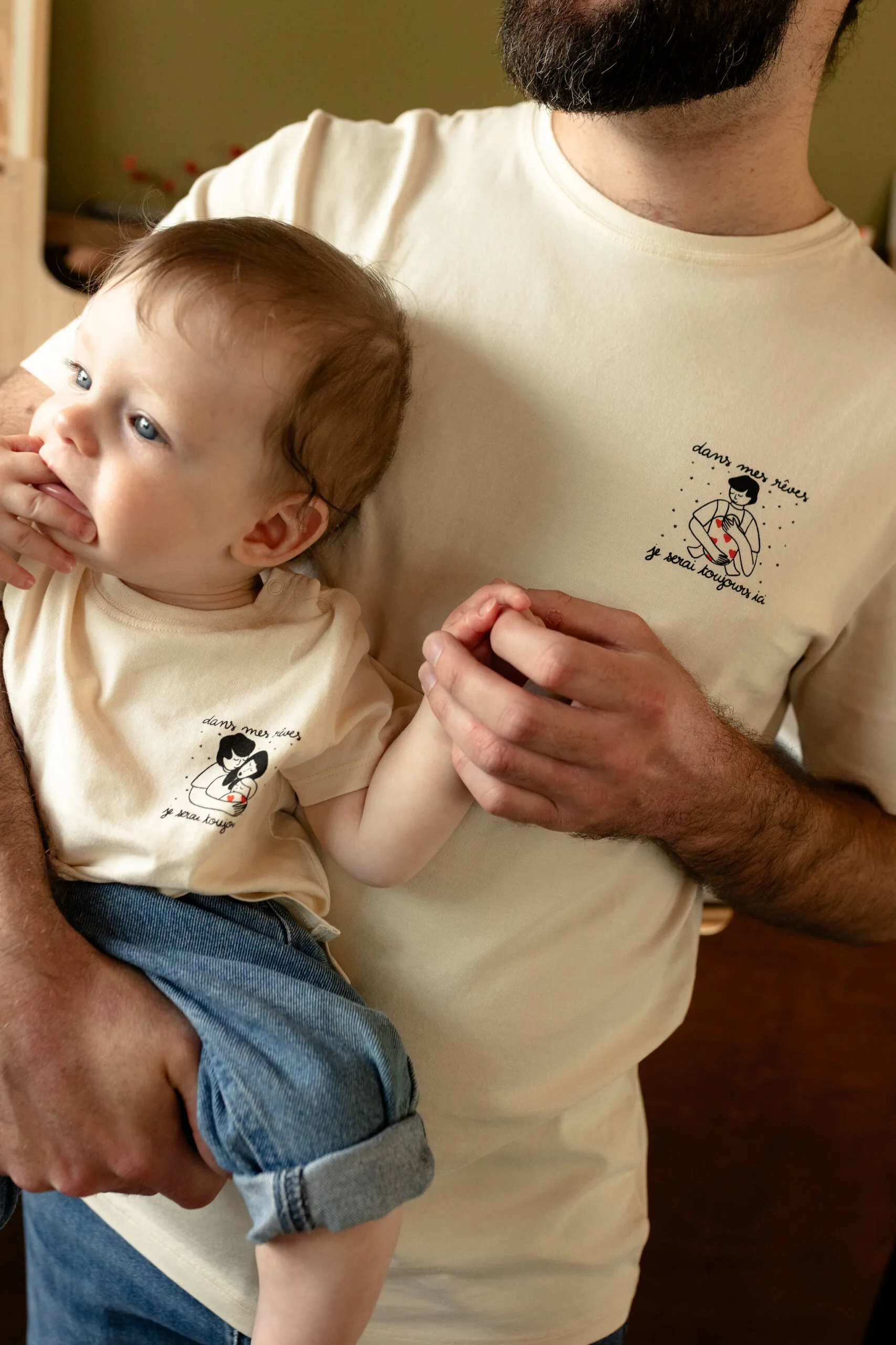 Tee shirt collab famille Atelier Belette Maude Manivert