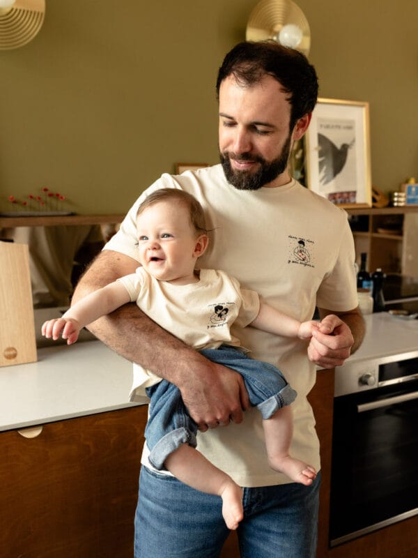 Tee shirt collab famille Atelier Belette Maude Manivert
