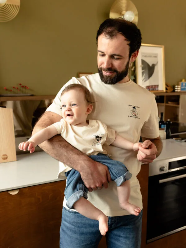 Tee shirt collab famille Atelier Belette Maude Manivert