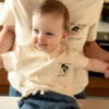 Tee shirt collab famille Atelier Belette Maude Manivert