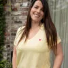 tee shirt allaitement jaune banana twist atelier belette