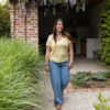 tee shirt allaitement jaune banana twist atelier belette