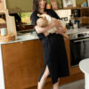 robe allaitement longue good day sunshine atelier belette