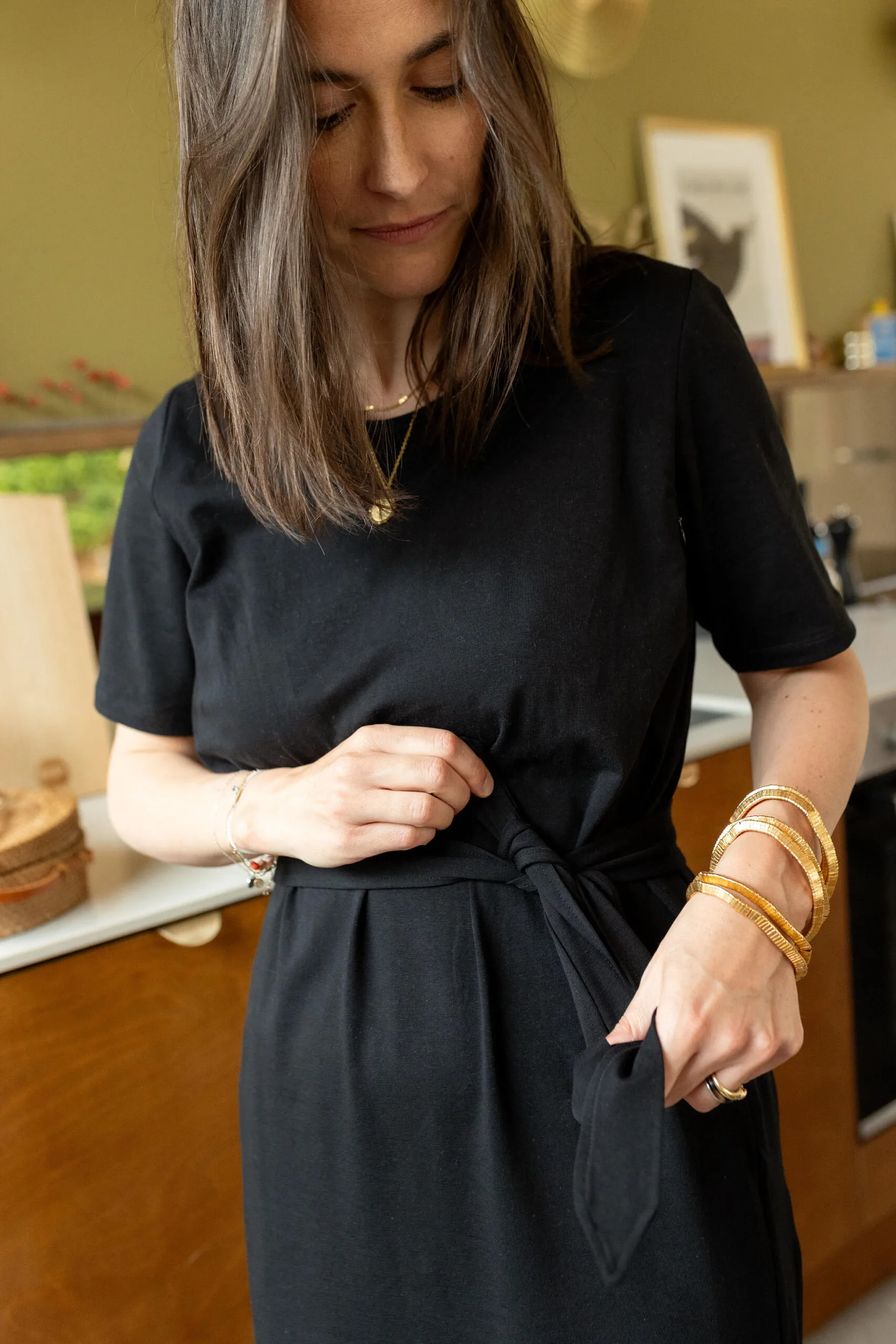robe allaitement longue good day sunshine atelier belette