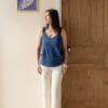 debardeur allaitement marine blue horizon atelier belette
