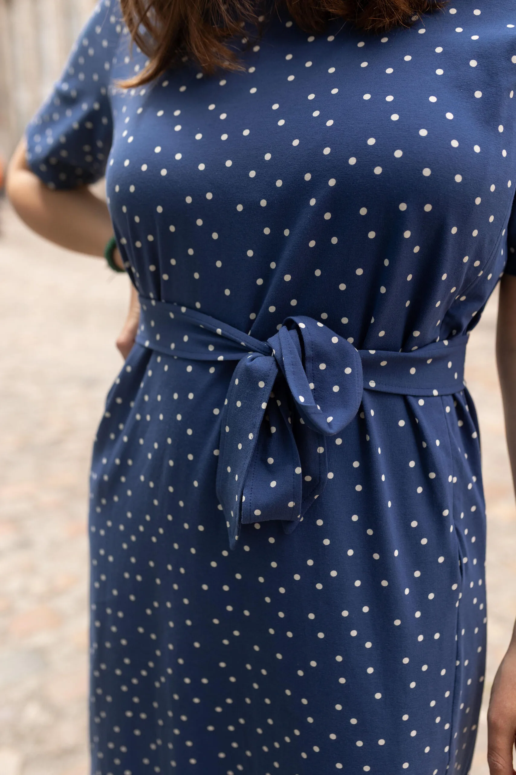robe allaitement longue pois oh, jacky o atelier belette