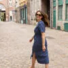 robe allaitement longue pois oh, jacky o atelier belette