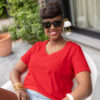 tee shirt allaitement rouge atelier belette simply red