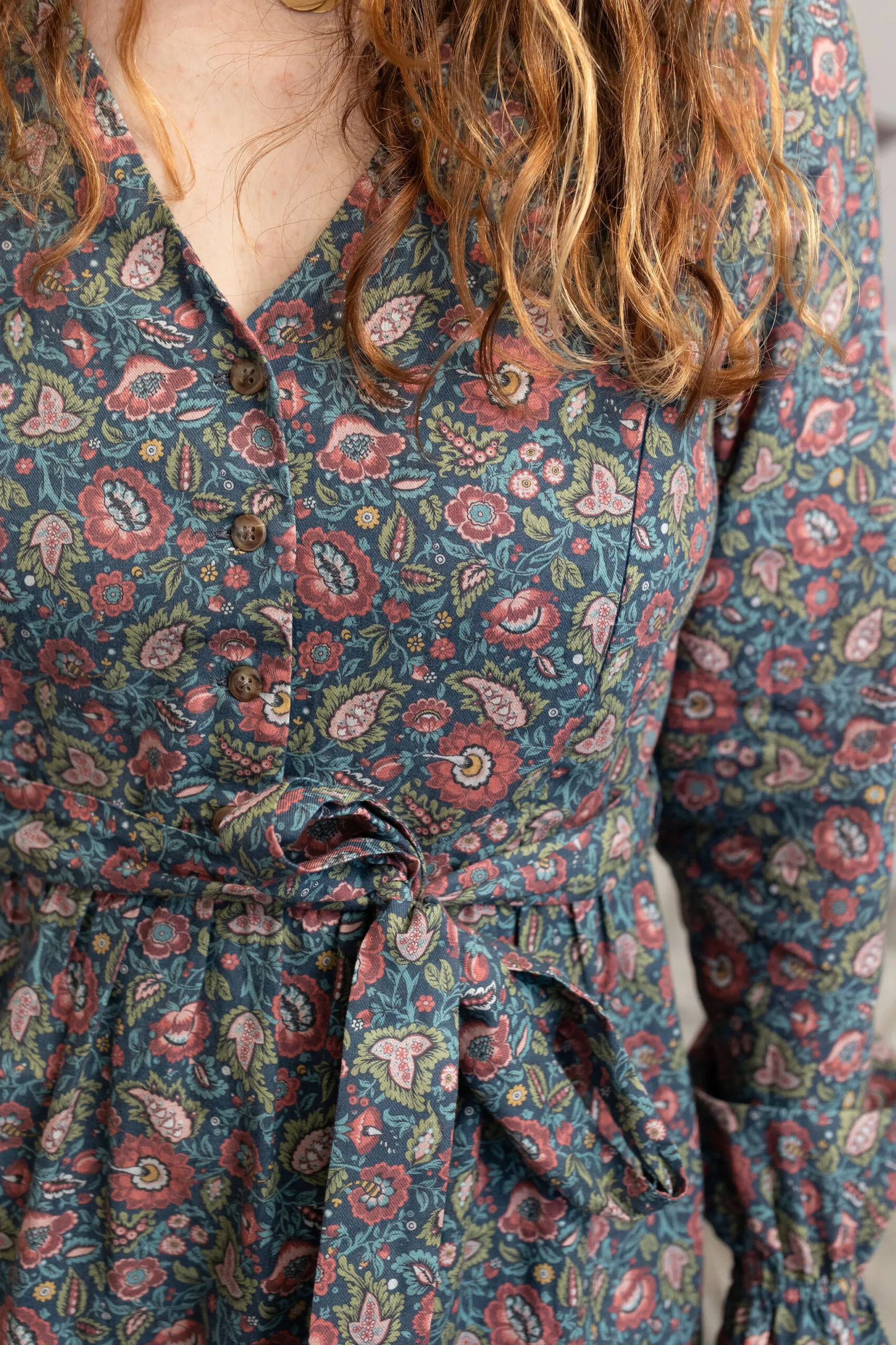 robe allaitement imprimé indien atelier belette jaipur folk