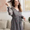 robe allaitement imprimé indien atelier belette jaipur folk