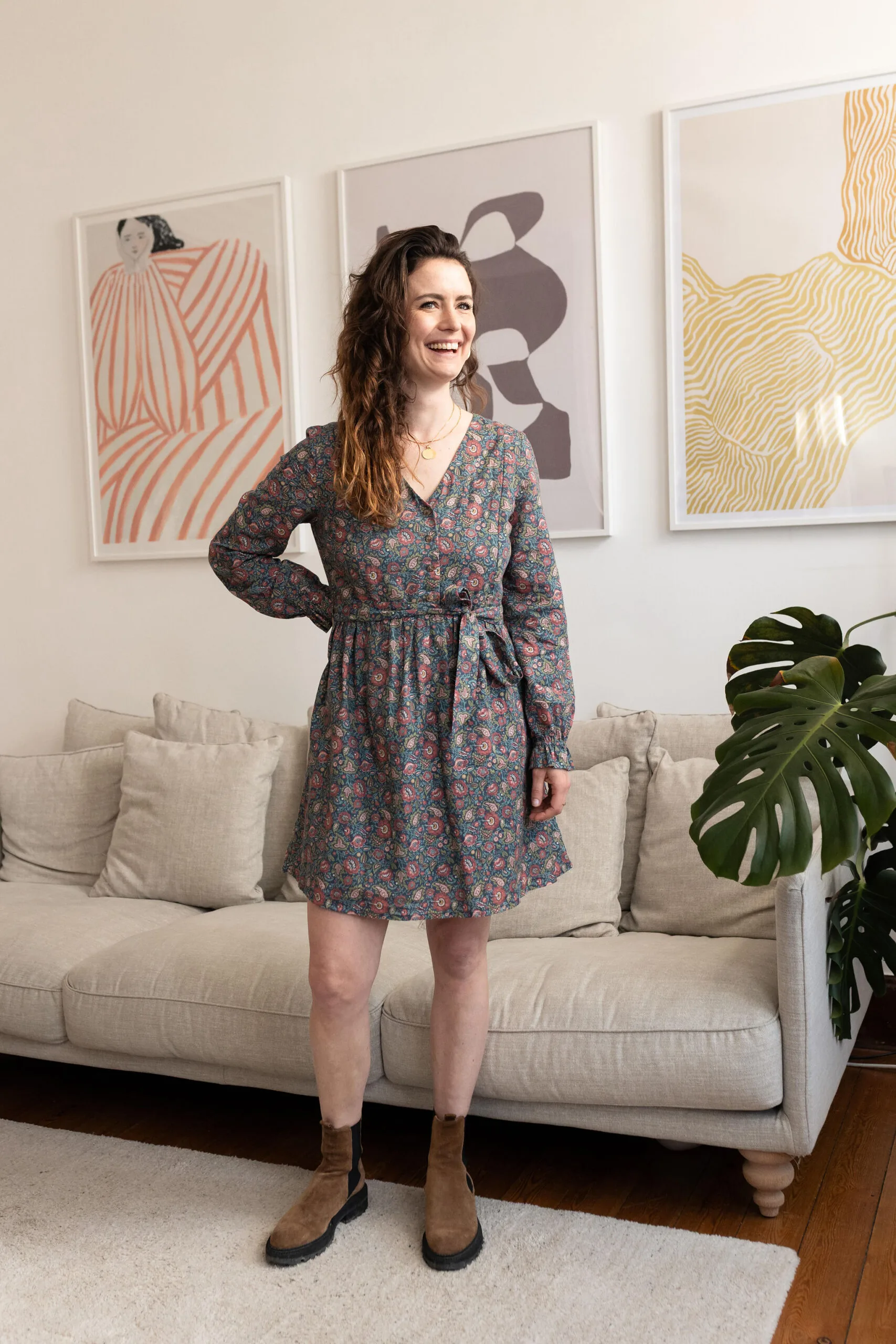 robe allaitement imprimé indien atelier belette jaipur folk