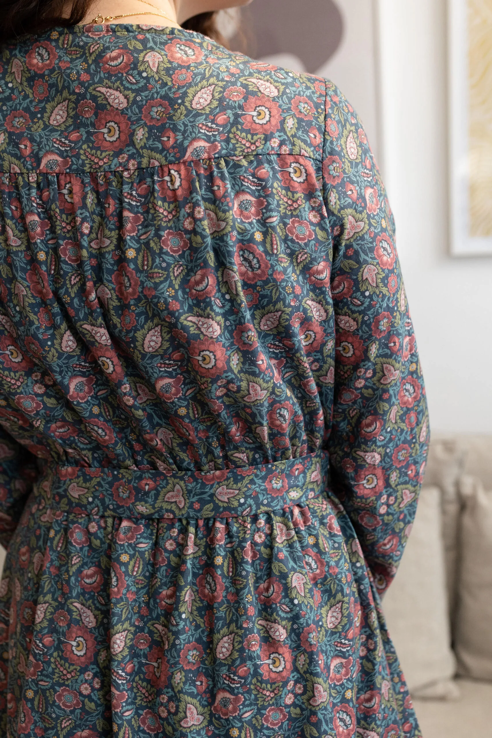 robe allaitement imprimé indien atelier belette jaipur folk