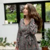 robe allaitement imprimé indien atelier belette jaipur folk